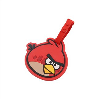 Bagagelabel van zacht pvc in 3D-cartoon