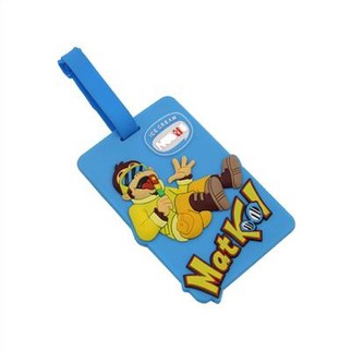 Travel 2D zacht PVC bagagelabel